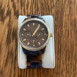 Michael Kors Tortoise watch